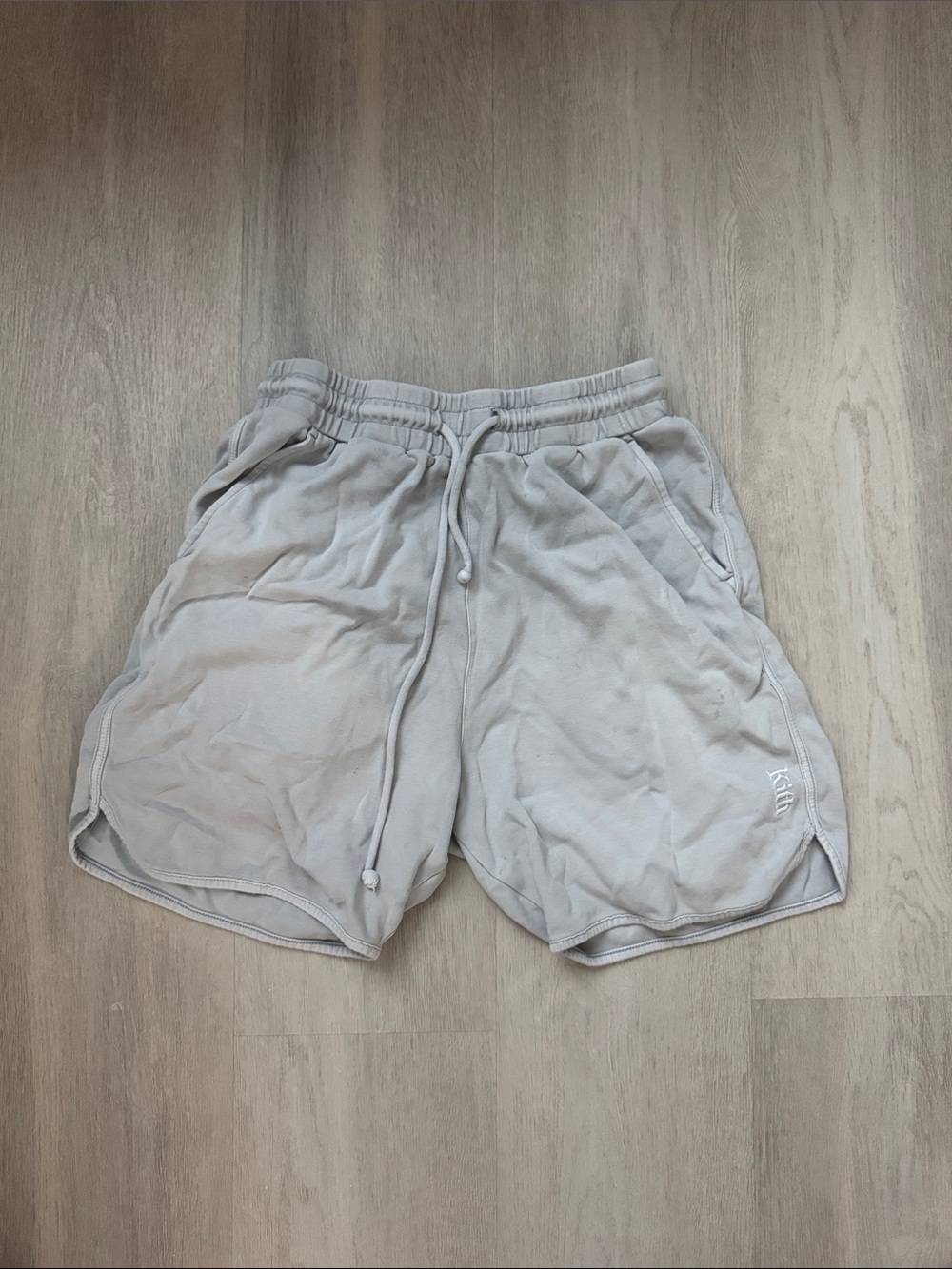 Kith Light Blue / Gray Drawstring Shorts